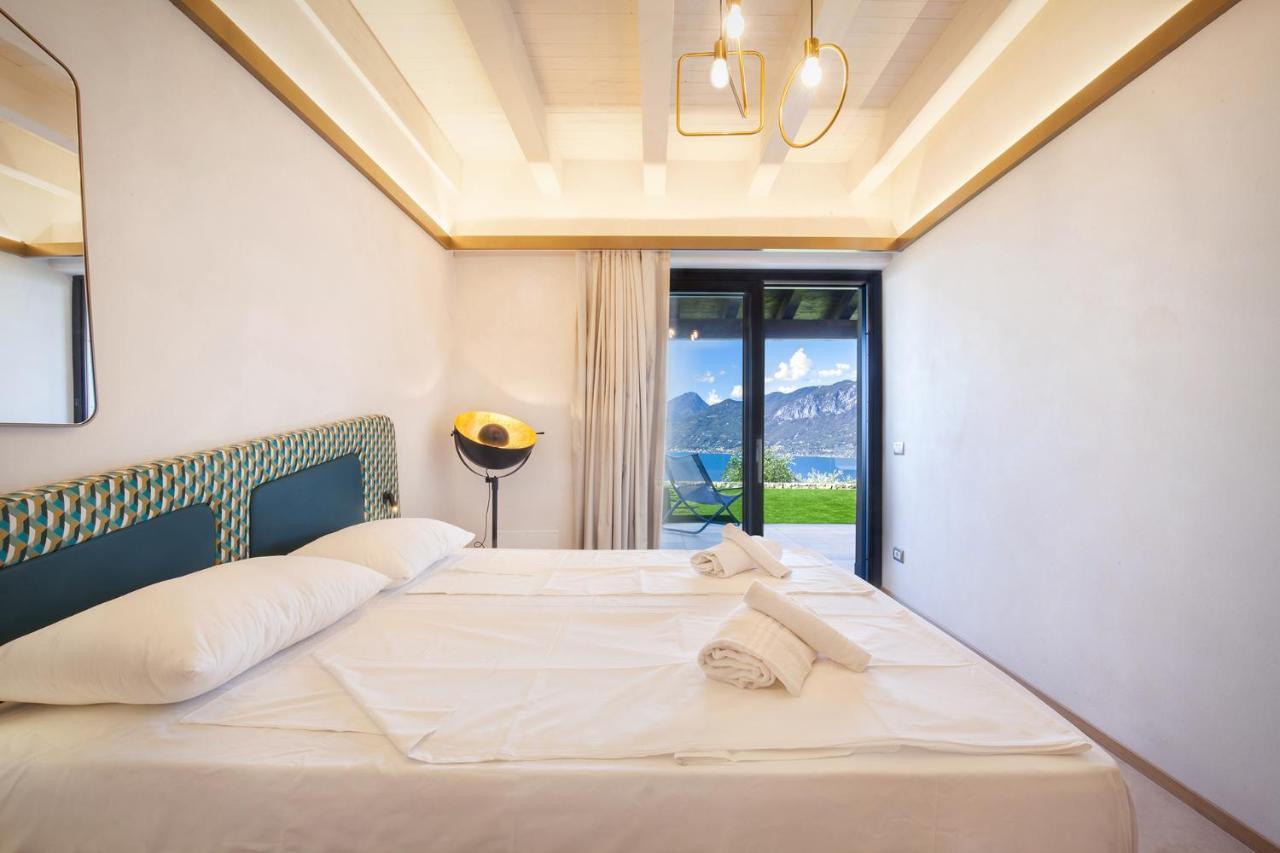 Villa Divina - Apt Icona Con Piscina E Vista Lago كاستيليتو دو برينزون المظهر الخارجي الصورة